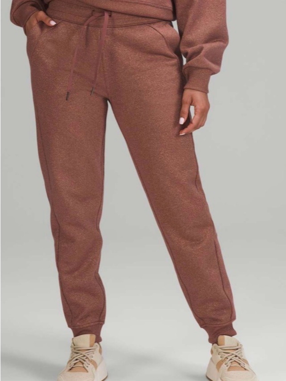 Lululemon Scuba High-Rise Jogger Sparkle in Smoky Topaz